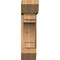 Ekena Millwork Merced Slat Smooth Bracket w/ Offset Brace, Western Red Cedar, 7 1/2"W x 24"D x 28"H BKT0806X24X28MRC06SWR - alternate 2